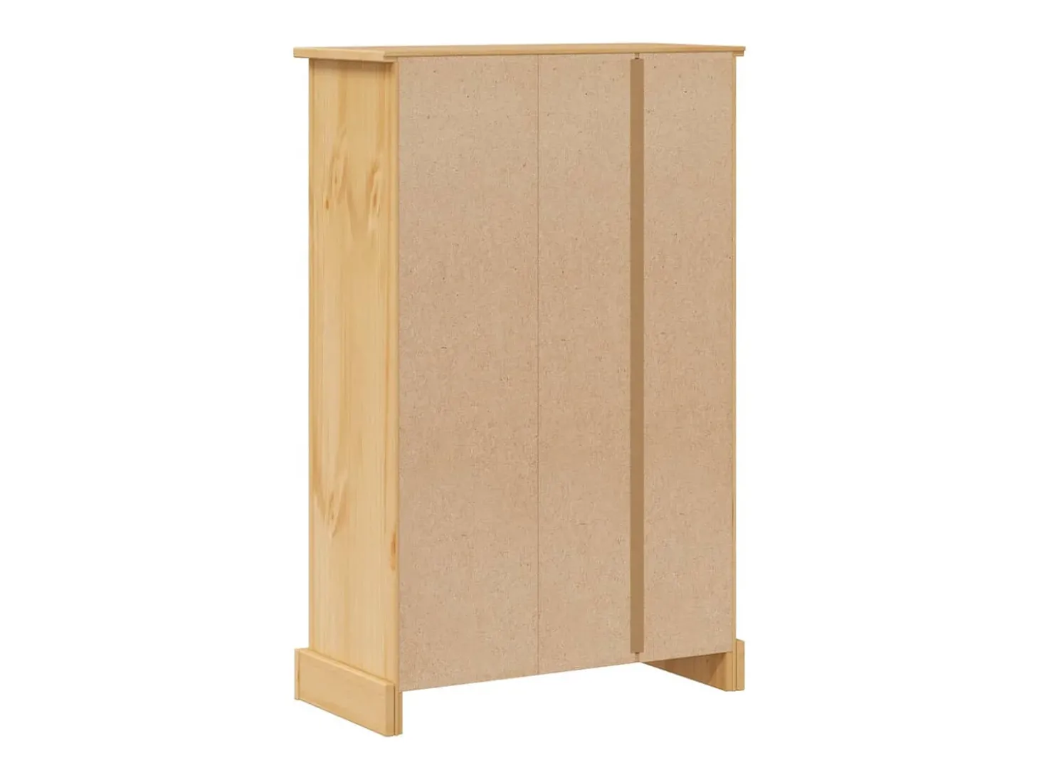 Móvel de WC Corona 70x33x110 cm madeira de pinho maciça