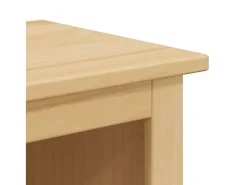 Móvel de WC Corona 70x33x110 cm madeira de pinho maciça