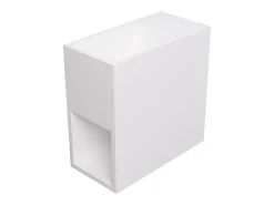 Móvel lavatório suspenso em solid surface com nicho 40 cm - PUMORI