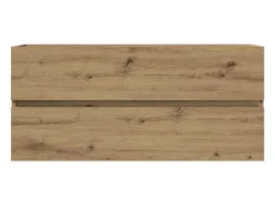 Móvel lavatório 100x38,5x45cm deriv. madeira carvalho artisiano
