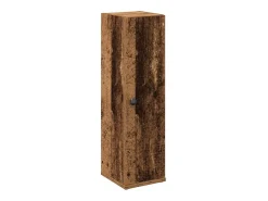 Móvel p/ casa banho c/ suporte rolos 20,5x22x72cm madeira velha