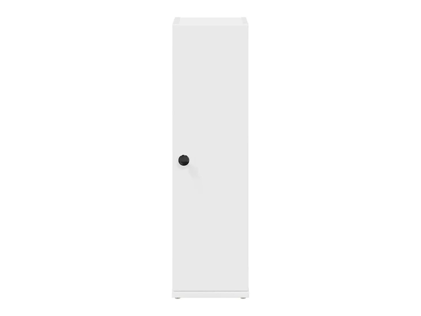 Móvel p/ casa de banho c/ suporte de rolos 20,5x22x72 cm branco