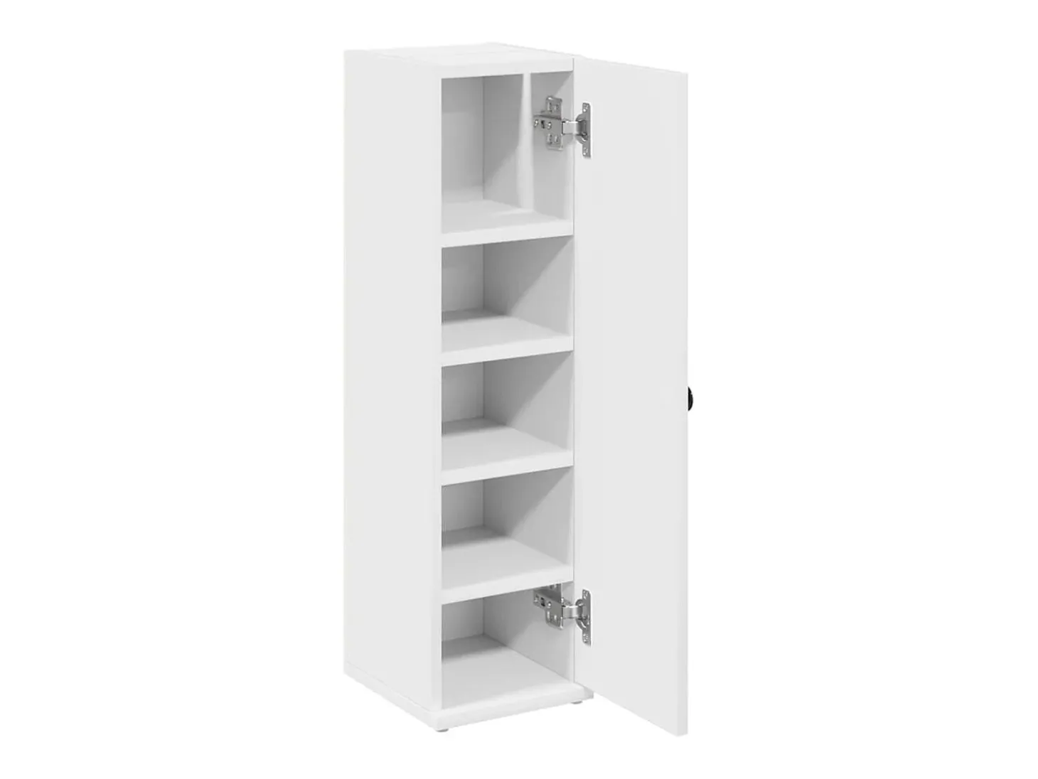 Móvel p/ casa de banho c/ suporte de rolos 20,5x22x72 cm branco
