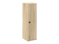 Móvel p/ casa de banho c/ suporte rolos 20,5x22x72cm cor sonoma