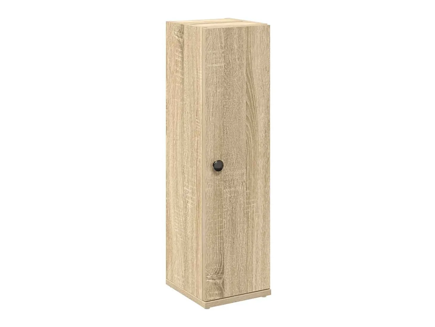 Móvel p/ casa de banho c/ suporte rolos 20,5x22x72cm cor sonoma