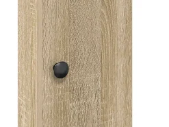 Móvel p/ casa de banho c/ suporte rolos 20,5x22x72cm cor sonoma