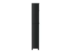 Móvel p/ máquina lavar BERG 76x27x164,5 cm madeira maciça preto