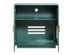 Móvel para Caixa de Areia SucceBuy Gato Armário Esconder Casa de Banho de Gato Dupla Porta, Nicho Esconder-areia Madeira com Furos de Ventilação, 80 x 50 x 79 cm
