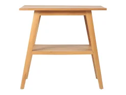Móvel para colocar sob o lavatório em teca - 80 x 55 cm - BOBOTSARI - Móvel de casa de banho em madeira