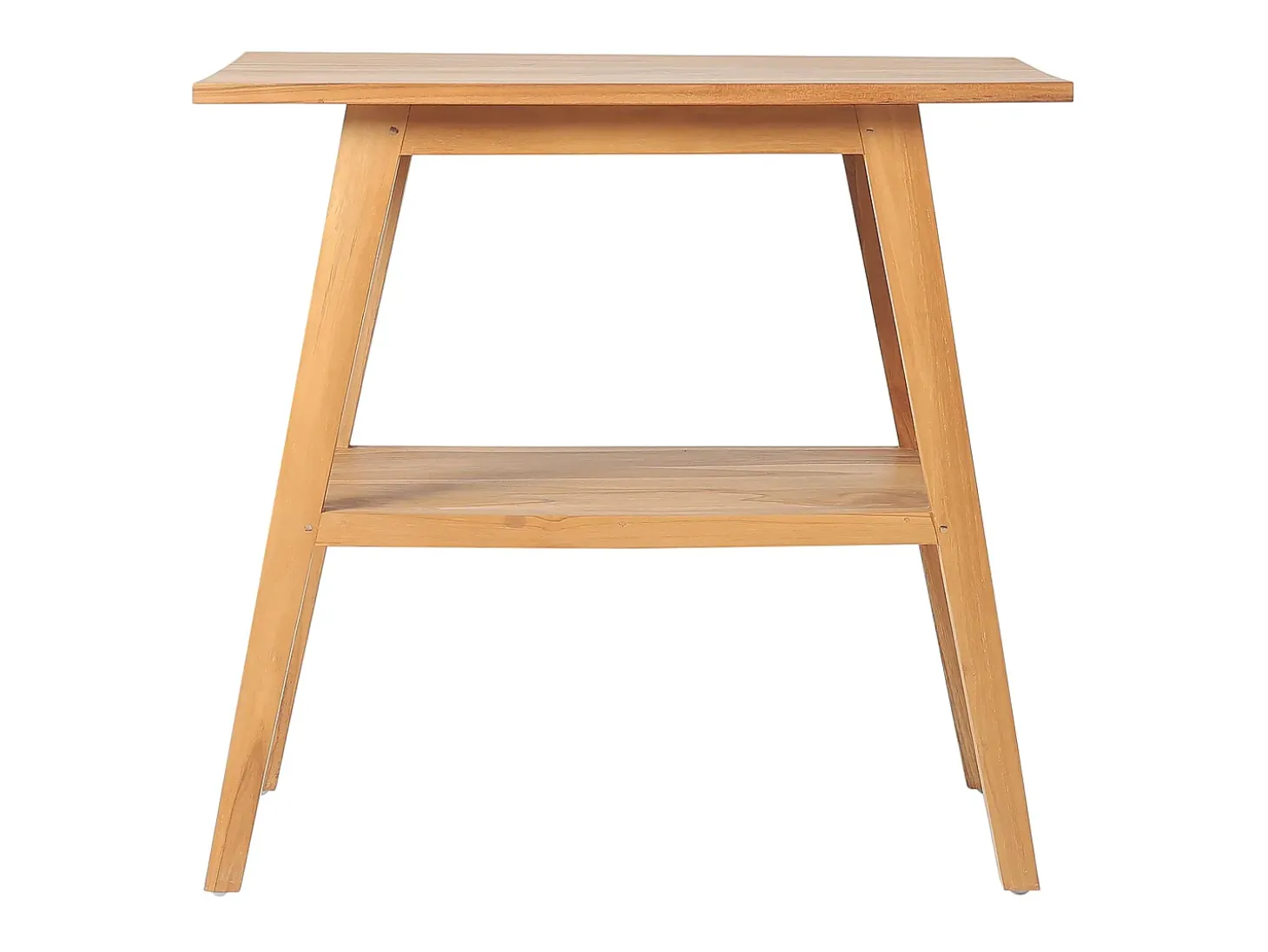 Móvel para colocar sob o lavatório em teca - 80 x 55 cm - BOBOTSARI - Móvel de casa de banho em madeira