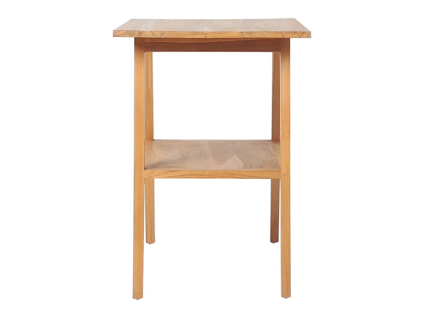 Móvel para colocar sob o lavatório em teca - 80 x 55 cm - BOBOTSARI - Móvel de casa de banho em madeira