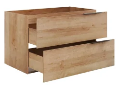 Móvel para lavatório suspenso - Cor natural claro - 80 cm - NISAYA