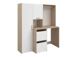 Móvel para máquina com arrumações natural claro C157 x A184 cm - ERKANO