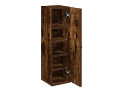 Móvel p/casa banho c/suporte rolos 20,5x22x72cm carvalho fumado