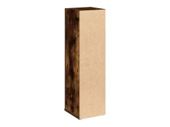 Móvel p/casa banho c/suporte rolos 20,5x22x72cm carvalho fumado