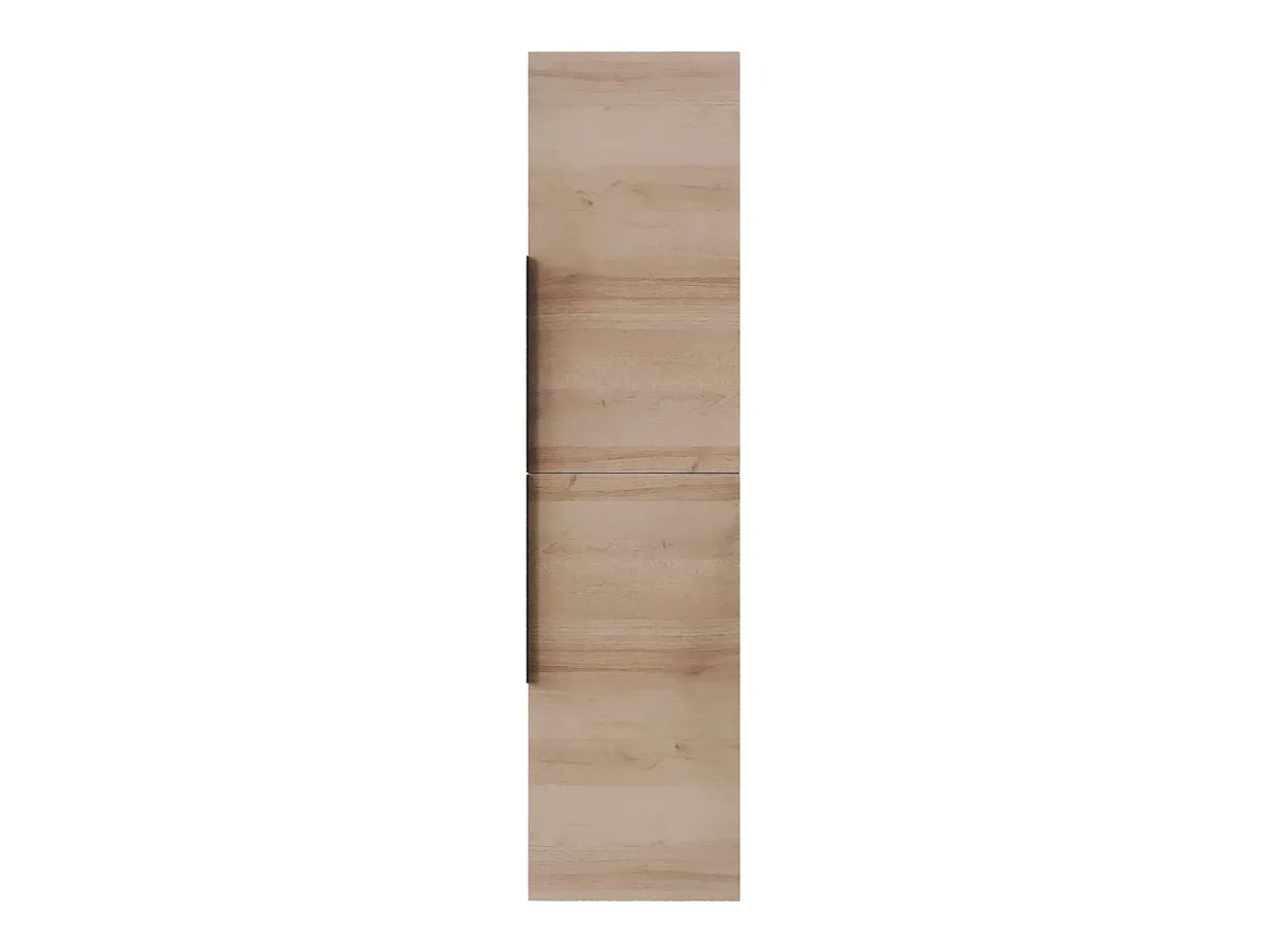 Móvel simples lavatório com coluna - Cor natural clara - 60 cm - NISAYA