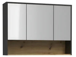 Móvel suspenso com lavatório duplo com armário de casa de banho - Casa de banho - 120 cm - YANGRA