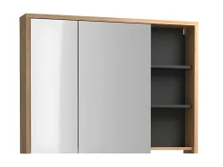 Móvel suspenso com lavatório quadrado simples com armário de casa de banho - Casa de banho - 100 cm - PURNAL