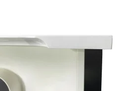 Móvel suspenso para colocar sob o lavatório cor branca C120 x A57 cm SELITA