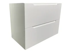 Móvel suspenso para colocar sob o lavatório branco 80 cm STEFANIE