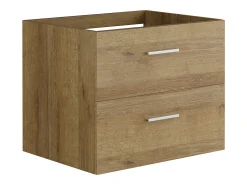 Móvel suspenso para colocar sob o lavatório natural claro C60 cm KAYLA