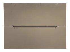 Móvel suspenso para colocar sob o lavatório taupe 80 cm STEFANIE