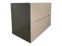 Móvel suspenso para colocar sob o lavatório taupe 80 cm STEFANIE