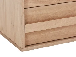 Móvel suspenso para lavatório em carvalho maciço - Natural claro - 150 cm - SARLO