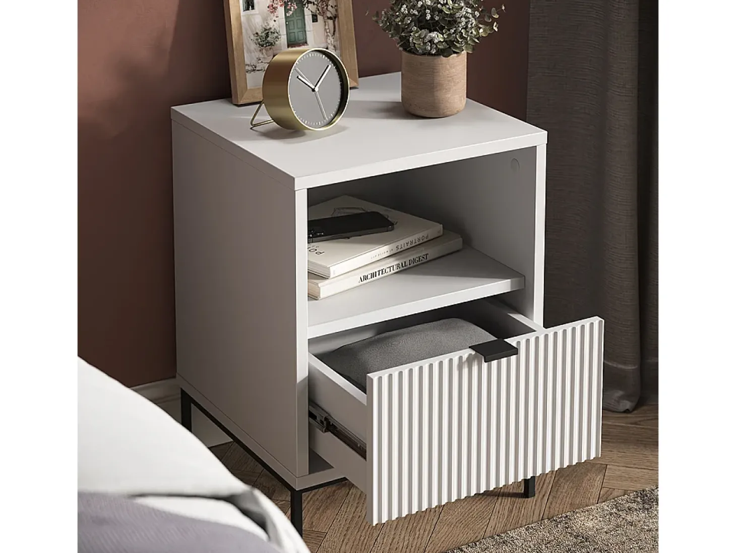 Nachttisch branco 40x38.1x55 eliza