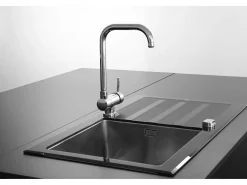 New Oslo misturador cromado rebatível para lava-loiça “especial janela” Essebagno