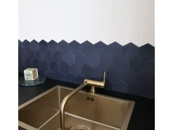 New Oslo misturador para lava-loiça rebatível em ouro escovado Essebagno