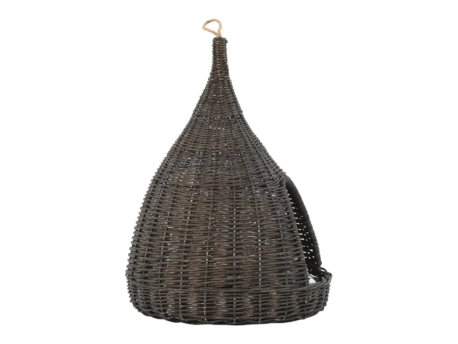 Ninho p/ gatos tipi c/ almofadão 40x60 cm salgueiro cinzento