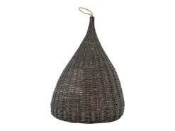 Ninho p/ gatos tipi c/ almofadão 40x60 cm salgueiro cinzento