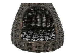 Ninho p/ gatos tipi c/ almofadão 40x60 cm salgueiro cinzento