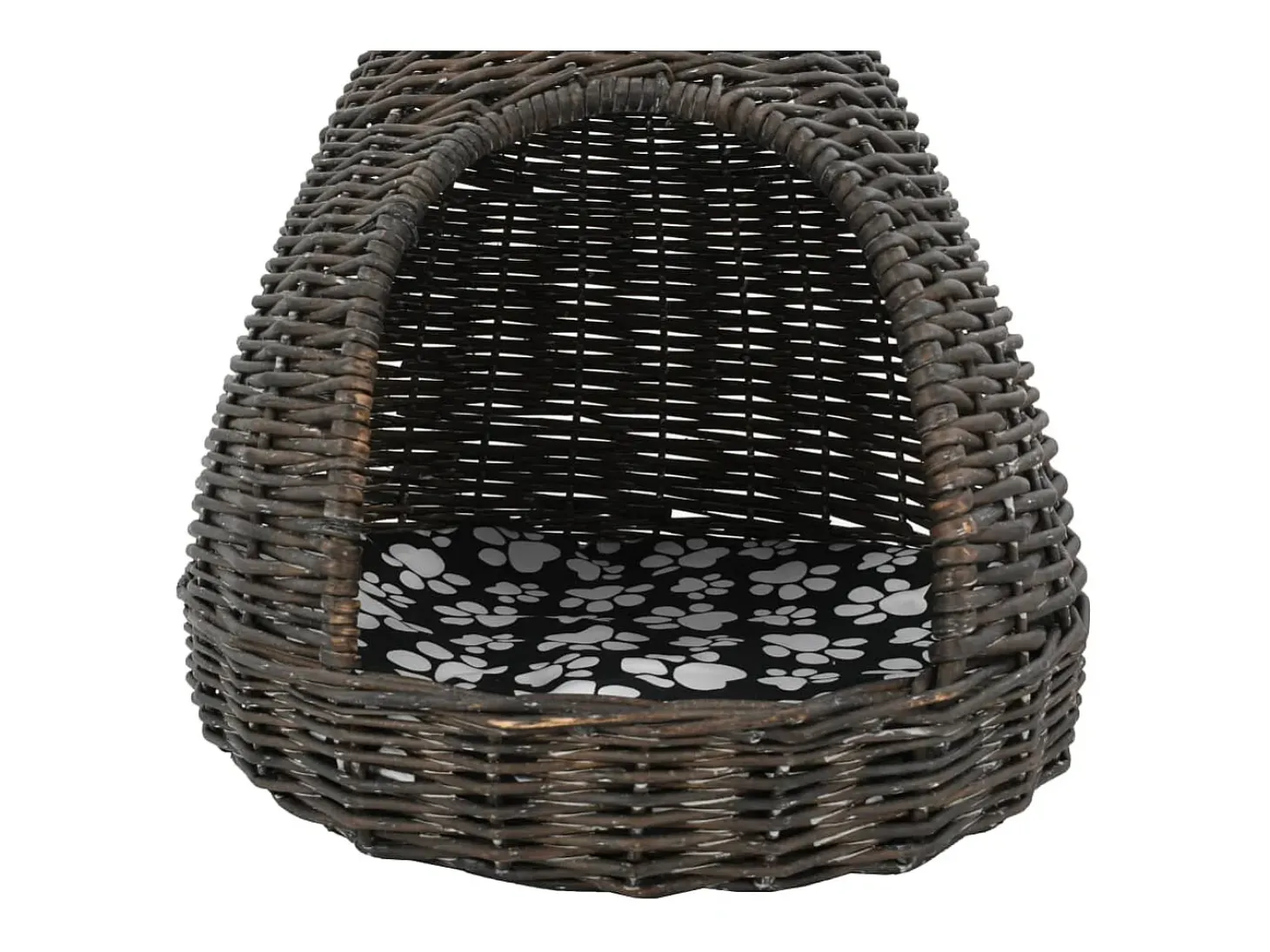 Ninho p/ gatos tipi c/ almofadão 40x60 cm salgueiro cinzento
