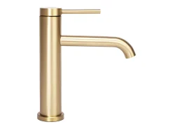Orbit Misturadora De Lavatório Rea Js-B311Bg Clif Low Brush Gold