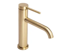 Orbit Misturadora De Lavatório Rea Js-B311Bg Clif Low Brush Gold