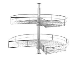 Organizador de Cantor SucceBuy em Forma de L, 71 cm, Transforme o Espaço de Arrumação da Cozinha