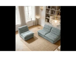 Pack Nuvia Living 3 lugares - sálvia e sálvia