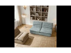 Pack Nuvia Living 3 lugares - sálvia e areia