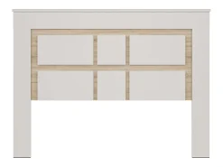 Pacote de quarto Sara Nordic Sonoma Oak Kashmir Cabeceira 2 mesas de cabeceira