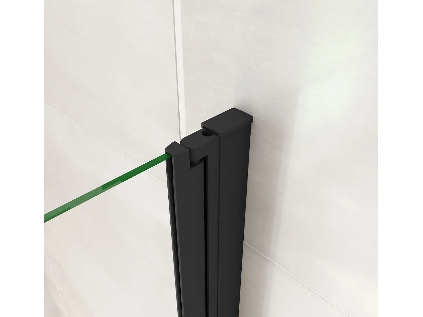 Painel de Banheira Dobrável 3 Folhas Vidro Anti-calcário 6mm Dobrável 3 vezes Dimensões (1280-1300)x1400mm