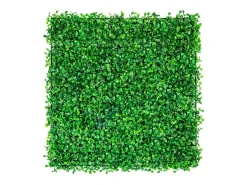 Painel de Buxo Artificial SucceBuy 12 peças 25,4 cm x 25,4 cm Tapete de Parede para Cerca de Relva