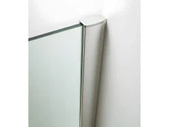 Painel de duche de canto com porta de batente ARDIA 90 x 90 x 185 cm + base de duche