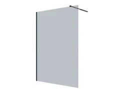 Painel de duche estilo italiano - Vidro fumê cinza - 140 x 200 cm - MALIKA II