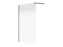 Painel de duche estilo italiano 140x200 cm preto fosco - POMARO