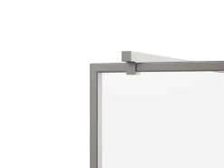 Painel de duche estilo italiano 120 x 200 x 92 cm metal, estrutura cinzenta, vidro - AMBERI