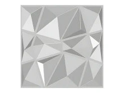 Painel de parede 3D ANGLY para pintar - pack de 3m²