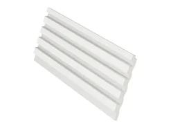 Painel de parede 3D pack de 3,71 m² branco conjunto de 8 peças TATIANA