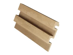 Painel de parede 3D, pacote de 2,83 m², cor madeira natural, conjunto de 8 peças, FLINT